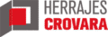 logotipo herrajes crovara