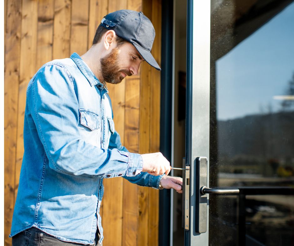 manijas para puertas colocación